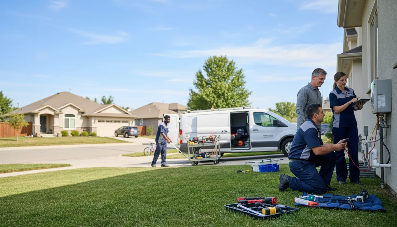 Tankless water heater service in Patten, ME